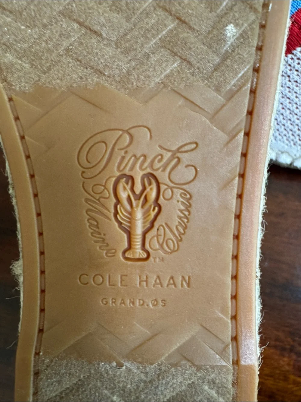 Cole Haan Womens 7B Cloudfeel Stitchlite Espadrille Pink Blue Green Bohemian Y2K